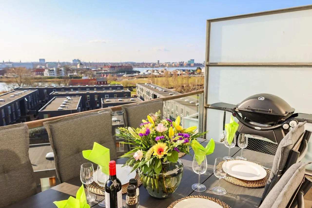 코펜하겐 Penthouse - Amazing Views & Hygge 아파트